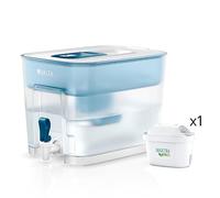 BRITA Filtro de agua BRI000115NOC Flow XXL con grifo (8 2 l), incluye 1 cartucho todo en 1 MAXTRA PRO - Estación de filtro de agua para reducir el cloro de cal plomo metálico y cobre en agua del grifo