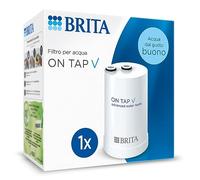 BRITA Filtro ON TAP V, 1 filtro (4 meses) - Recambio para tener agua sostenible con un mejor sabor, reduce pequeñas partículas, metales y sustancias que alteran el sabor