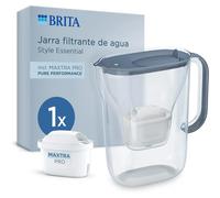 BRITA Jarra filtro agua MAXTRA Style Essential, 1x filtro Pure Performance