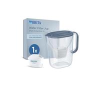 BRITA Jarra filtrante Style Essential XL (3.6L) incl. 1x EXPURE PERFORMANCE | Compatible con la puerta del frigorífico, con indicador LED, filtra impurezas y metales