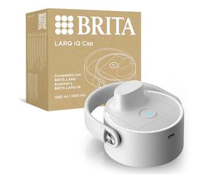 BRITA LARQ iQ Cabezal inteligente Tapa digital para las botellas de agua BRITA LARQ Essential, que incluye un seguimiento de la hidratación en la aplicación de BRITA