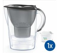 BRITA Marella Jarra filtrante de agua 2,4L gris + Filtro de agua MAXTRA PRO 1051