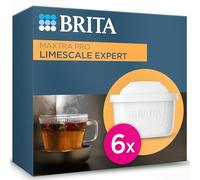 BRITA MAXTRA PRO Limescale Expert-Cartucho de filtro de agua(6 unidades), Recambio original BRITA para máxima protección de electrodomésticos,reduciendo impurezas,cloro y metales,embalaje puede variar