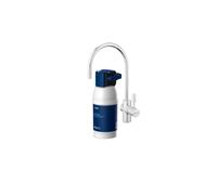 Brita mypure P1 Sistema de filtración de agua situado debajo del fregadero Azul, Blanco