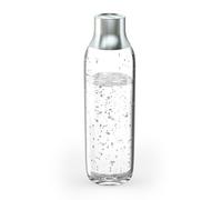 Brita - Pack de 2 botellas de vidrio sodaTRIO (1L) - diseño elegante con tapa de acero inoxidable