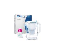 BRITA Style Cool Jarra Filtradora De Agua Azul + 3 x Maxtra Pro All-in-1