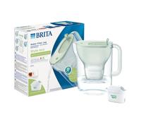 BRITA waterfilterkan Style Eco Groen (2,4L) incl. 1 filtro MAXTRA PRO All-in-1 die PFAS*, chloor en kalkaanslag vermindert, digital vervangingsindicator, Vaatwasmachinebestendig