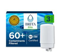 Brita Tap - Filtro de agua (sistema de filtración de agua), plástico, Blanco, 3 Count