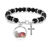 Britain UK London - Pulsera de cuentas con diseño de arquitectura