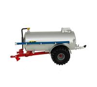 Britains 1:32 NC Slurry Tanker (Fieldside) Juguete Plateado, Juguete de Granja Coleccionable, Accesorio de Juguete de Tractor Compatible con Juguetes de Granja a Escala 1:32, Adecuado para