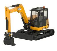 Britains - Excavadora Midi JCB, Color Amarillo y Negro (Tomy 43013)