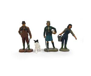 Britains - Familia de Granjeros, Set de Figuras (Tomy 40954)