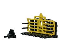 Britains Horquilla de heno de Carga Frontal - Tractor Fundido a presión - Horquilla de heno - Juguete de Granja a Escala 1:32 - Modelos de Accesorios de Tractor coleccionables para niños a Partir de