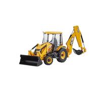 Britains JCB 3CX SiteMaster Plus - Retroexcavadora de Juguete de construcción fundida, Juguetes de Granja a Escala 1 32, Juguetes de Tractor de Metal y plástico, Modelos coleccionables para niños