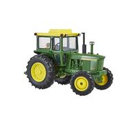 Britains John Deere 4020 - Tractor de Juguete con Cabina - Tractores Modelo detallado a Escala 1:32 - Juguete Coleccionable de Granja - Juguetes educativos para Interiores y Exteriores - Coches