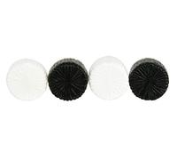 Britains, Juego de comedero para ganado (Escala 1/32), diseño de granja, negro/blanco