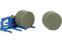 Britains Levantador de pacas Fleming 1:32, accesorios de juguete para tractor, compatible con tractores a escala 1:32, animales de granja y juguetes, adecuado para coleccionistas y niños a partir de 3