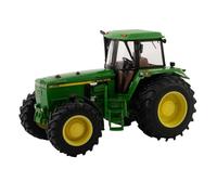 Britains Modelo Tractor John Deere 4955 UE, réplica de metal fundido detallada con características auténticas. Juguete robusto para entusiastas de la agricultura y niños.