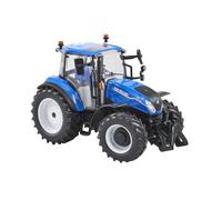 Britains New Holland T5.120 - Modelo de Tractor diecast detallado, diseño Realista, construcción Robusta, réplica de coleccionista para Aficionados a la Agricultura y niños