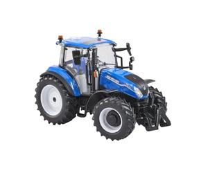 Britains New Holland T5.120 - Modelo de Tractor diecast detallado, diseño Realista, construcción Robusta, réplica de coleccionista para Aficionados a la Agricultura y niños