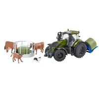 Britains Valtra Playset 43323, Accesorio de Tractor Coleccionable, Compatible con Animales de Granja y Juguetes a Escala 1:32, Adecuado para coleccionistas y niños a Partir de 3 años, Multicolor