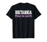 Britannia Manda en el Armario Estilo con Poder Camiseta