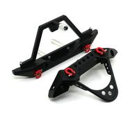 BritBolt 1/10 RC Caster Car Set con luz y Soporte de Repuesto simulado Piezas de actualización de Metal Trasero Compatible con Varios Modelos de rastreadores(Front and Rear)