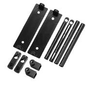 BritBolt 1 Conjunto de carrocería magnética Post Monte para 1 10 Autos de Deriva RC de 10 Escala compatibles con Varios Modelos RC(Black)