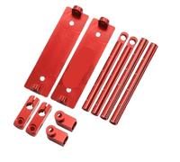 BritBolt 1 Conjunto de carrocería magnética Post Monte para 1 10 Autos de Deriva RC de 10 Escala compatibles con Varios Modelos RC(Red)