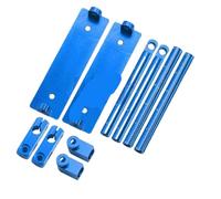 BritBolt 1 Conjunto de carrocería magnética Post Monte para 1 10 Autos de Deriva RC de 10 Escala compatibles con Varios Modelos RC(Blue)