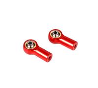 BritBolt 2pcs Metal Retro de Metal Ropa de Rueda Hebilla Compatible con 1 5 Escala RC Coches como I ROFUN BAHA ROVAN KINGMOTOR MCD GTB Racing Models 5B 5T 5SC Piezas de actualización(Red)