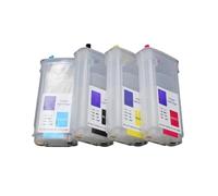 BritBolt 82 Cartucho de Tinta Recargable Conjunto con Chips de 10 Cartuchos compatibles para designJet 500 500PS 800 800PS 820MFP 815MFP Impresoras alternativas Suministro de Tinta