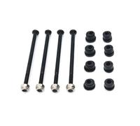 BritBolt Actualización de Metal Tornillo Swing Tornillo Set Delantera y Trasera para Autos RC de Escala 1/14 compatibles con 124007 08 16 17 18 19 Modelos Accesorios de Piezas de automóviles RC