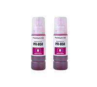 BritBolt Botella de Tinta de inyección de Color PFI050 PFI 050, Compatible con ImagePROGRAF TC20 TC20M, reemplazo de posventa de Ajuste Universal(2pcs Magenta)