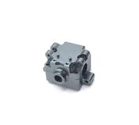 BritBolt Caja de Cambios Delantera y Trasera Mejorada de Metal, Compatible con 1/28 284131 K969 K979 K989 K999 P929 P939 RC, Piezas de Coche de Ajuste Universal(Dark Grey)