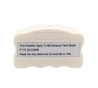 BritBolt Caja de Mantenimiento de Tinta con Esponja reiniciadora de Chips 4X Compatible con F170 F160 F150 F130 F100 S2101 SC23MB SC F-170(1Pc Resetter)