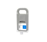 BritBolt Compatible con los Modelos de Impresora IPF 830 840 850 PFI707 PFI-707 PFI 707 Cartucho de Tinta de Color Reemplazo del Mercado de Accesorios(1pcs Cyan)