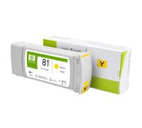BritBolt Compatible con Suministros de Impresora para el número de Pieza C4930A C4931A C4932A C4933A C4934A C4935A Designjet 5000 5000ps 5500 5500ps(Yellow)