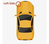 BritBolt Cubiertas compatibles de Lente Delantero Delantero Derecho para E92 E93 Coupe Convertible M3 2006 2007 2008 2008 2009 2010 Clear Chelllamp Cover Reemplazo de Carcasa(Left Side)