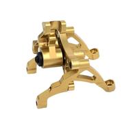 BritBolt de Soporte de Soporte de Torre de Choque Frontal Ajustable Compatible con 1 5 Escala ROVAN ROFUN King Motor 5B 5T 5SC RC Coches Y Modelos SIMENTALES(Golden)