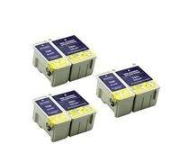 BritBolt Los Cartuchos de Tinta compatibles para Datos T040 T041 con Chip se Funcionan con Estilos C62 CX3200 C-62 C-X3200 C 62 CX 3200 Impresoras(3sets)
