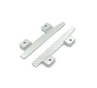 BritBolt MN82 LC79 Pasos Laterales de Control de Roca de Metal para 1 12 a Escala RC Crawler Cars Compatible con Varios Modelos RC Accesorios de actualización(Silver)