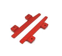 BritBolt MN82 LC79 Pasos Laterales de Control de Roca de Metal para 1 12 a Escala RC Crawler Cars Compatible con Varios Modelos RC Accesorios de actualización(Red)