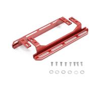 BritBolt Pasos Laterales del rastreador de RC Sliders de Roca de Metal Compatible con 1 10 Escala 2021 Accesorios de actualización Fuera de la Carretera(Red)