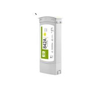 BritBolt PC 842A 842a del Cartucho de Tinta del Chorro de Tinta del Color 775ML Compatible con la PageWide XL 8000(1pcs Y-775ML)