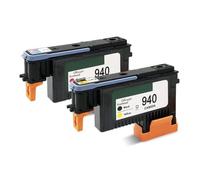 BritBolt PrintThead C4900A C4901A 940 Head de impresión Compatible con OfficeJet Pro 8000 8500 8500A Impresoras Funciona con A809A A809N A811A A909A A909N A909G A910A Modelos(1set)