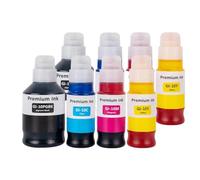 BritBolt Recambio de Botella de Tinta Compatible con GI10 GI-10 GI 10 GM2010 GM4010 G5010 G6010(8X Bottle-BKCMY)