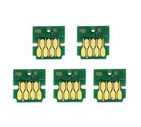 BritBolt T6716 T671600 Caja de Mantenimiento Chip o reiniciador Compatible con WF-C529R C579R M5299 M5799 C5710 C5790 C5290 C5210 ET-8700(5Pcs Chip)