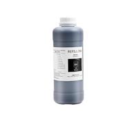 BritBolt Tinta ecosolvente a Base de Aceite de 1000 ml Compatible con de Roland Mimaki Mutoh DX4 DX5 DX6 DX7 XP600 TX800 I3200 R1800 R2000 Cabezal de impresión de Ajuste Universal(Black)