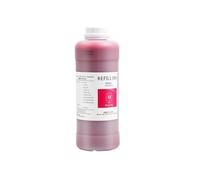 BritBolt Tinta ecosolvente a Base de Aceite de 1000 ml Compatible con de Roland Mimaki Mutoh DX4 DX5 DX6 DX7 XP600 TX800 I3200 R1800 R2000 Cabezal de impresión de Ajuste Universal(Magenta)